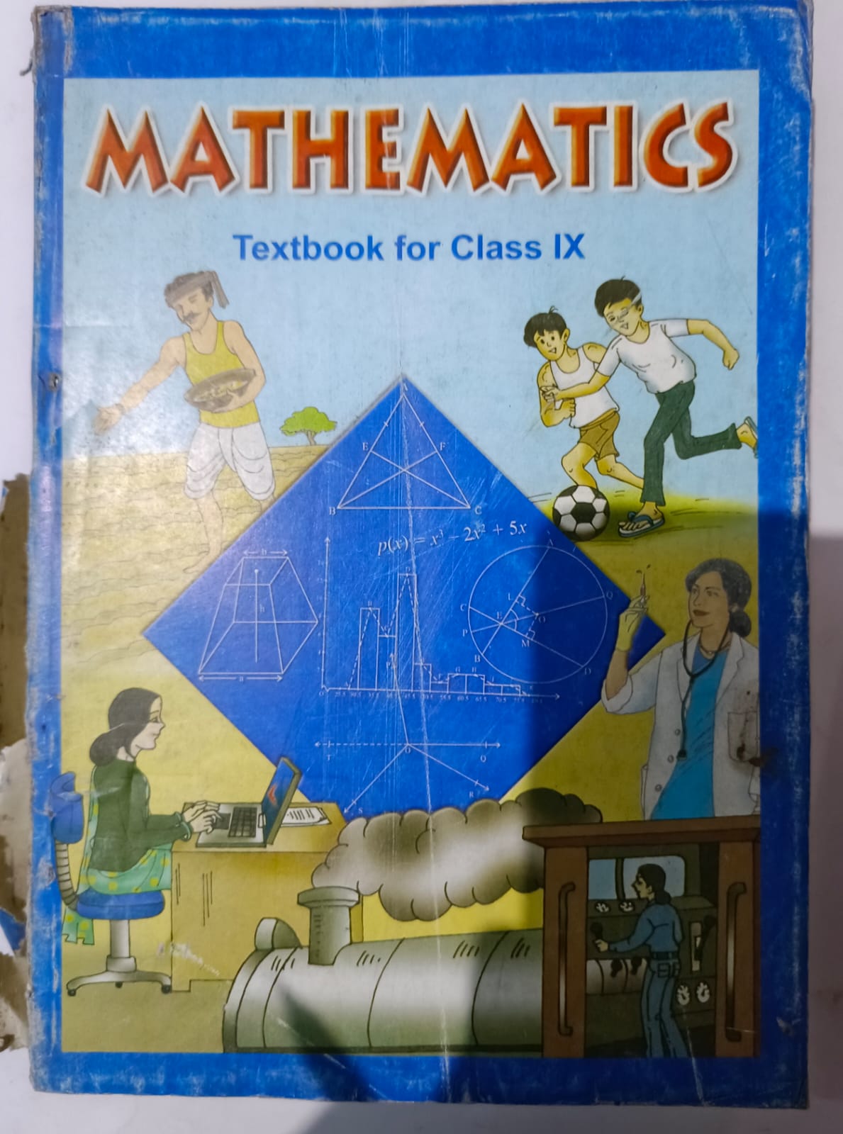 CLASS 9 MATHEMATICS TEXT BOOK NCERT USED BOOK - saraswatibook