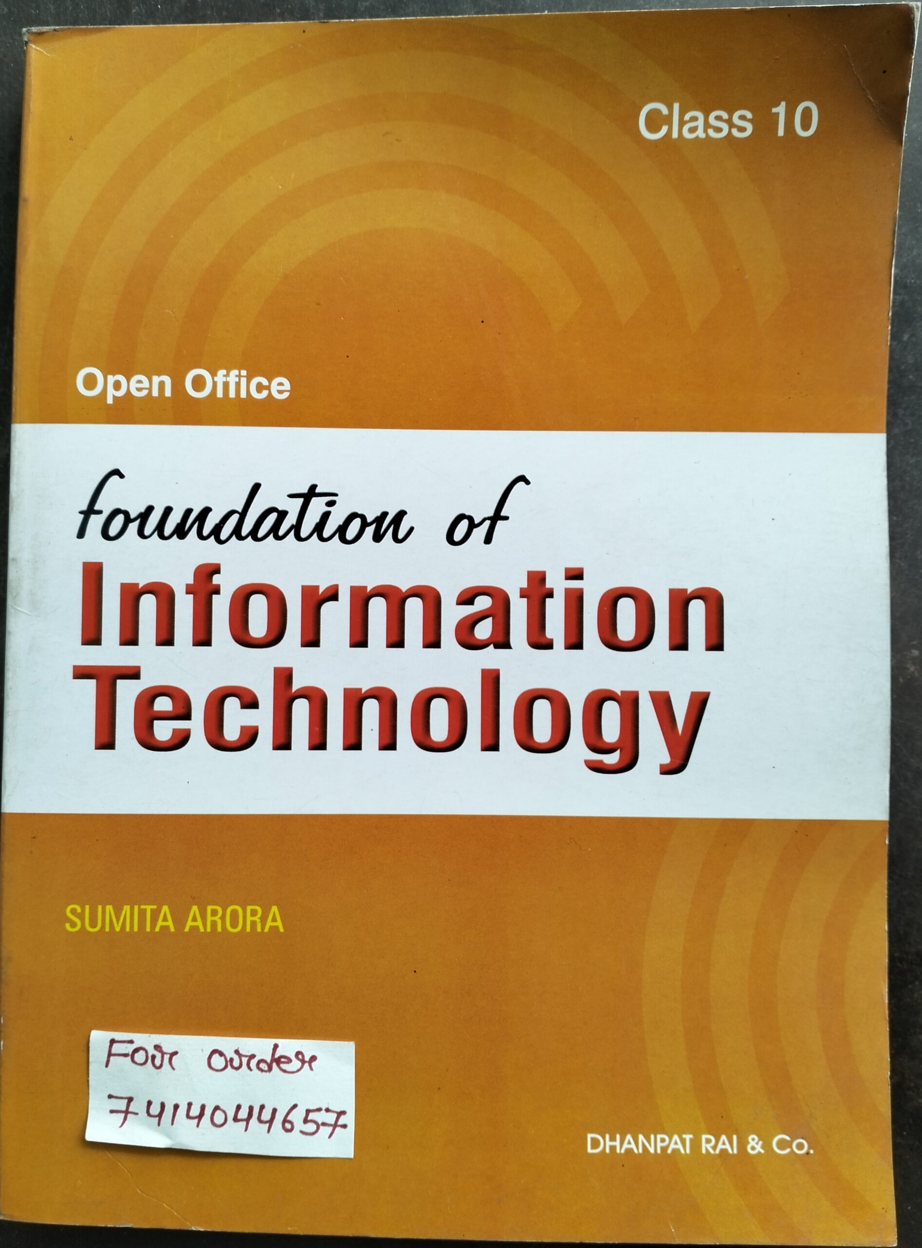 Class 10 information technology by sumitra arora