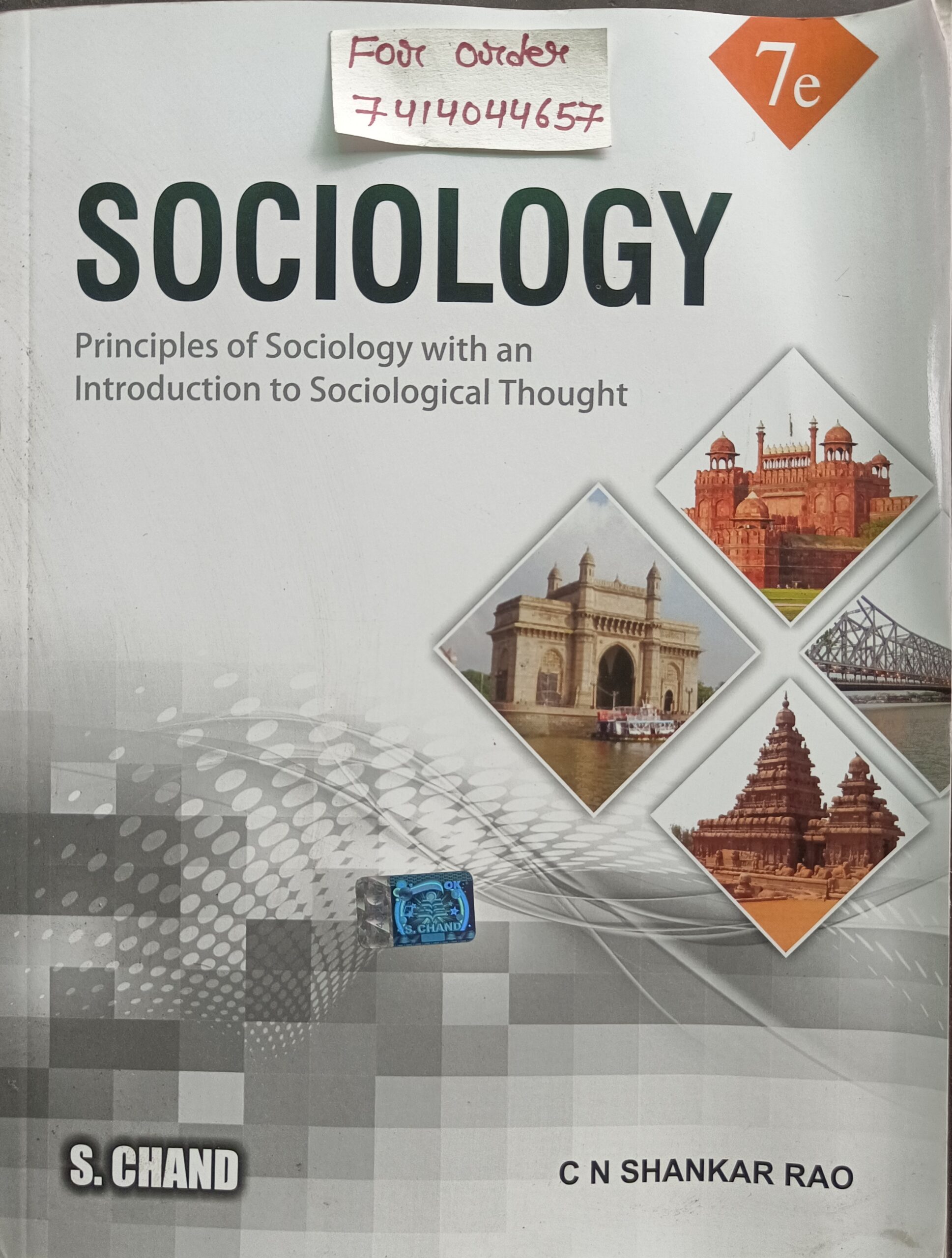 Sociology by c n Shankar roa